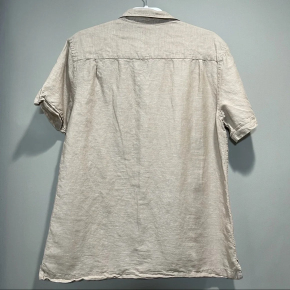 PERRY ELLIS Casual men’s shirt like Guayabera - Picture 2 of 13